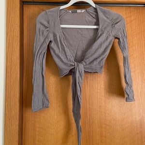 Athleta cropped shrug cardigan